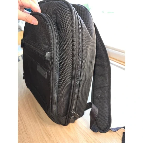 Briggs & Riley Unisex Backpack One Size Black Travel Work Laptop Bag minimalist - Picture 15 of 16